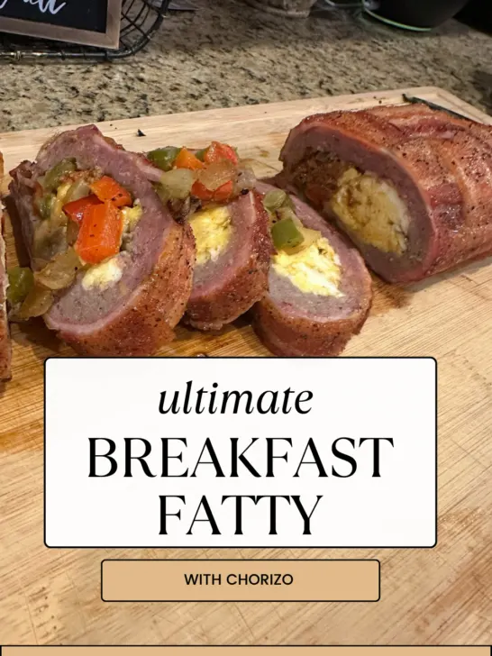 Breakfast Fatty from Backyard Texas Grill