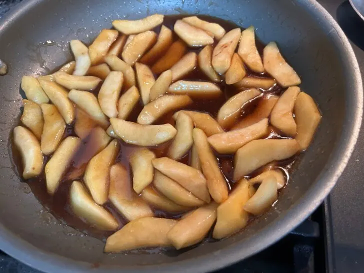 Sauteed Cinnamon Apples from Backyard Texas Grill