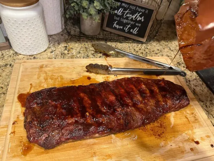 St Louis-style ribs