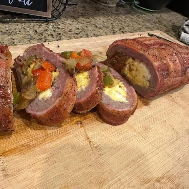 The Ultimate Breakfast Fatty with Chorizo