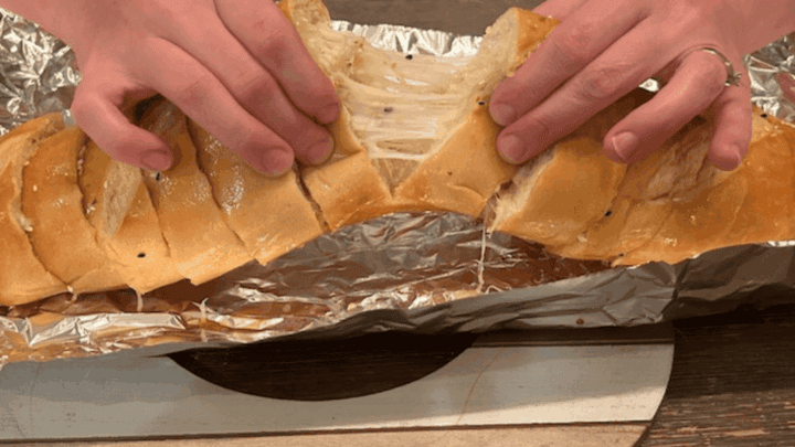 Image for Cheesy Garlic Bread on the Grill