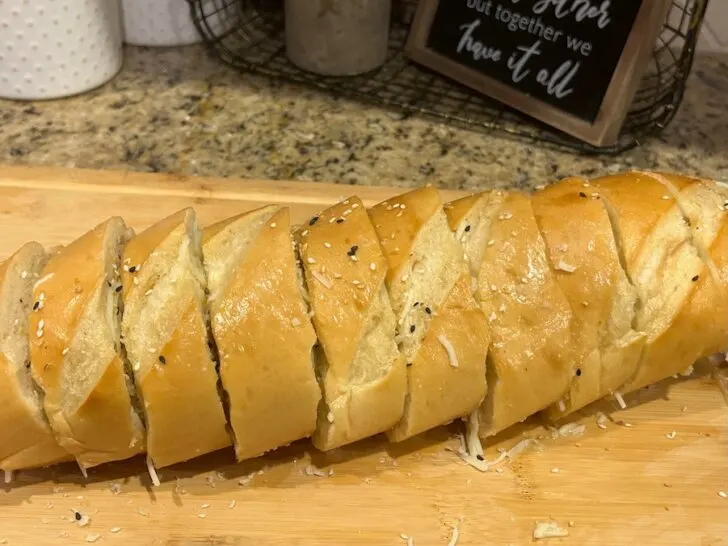 Enjoy this quick and easy recipe for Cheesy Garlic Bread on the Grill from Backyard Texas Grill. 