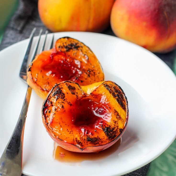 Image for Sweet Tea Grilled Peaches