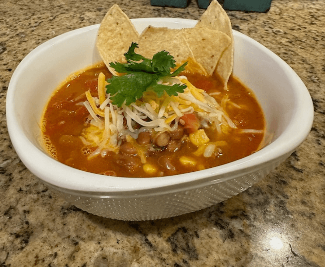 Quick & Hearty Taco Soup by Backyard Texas Grill