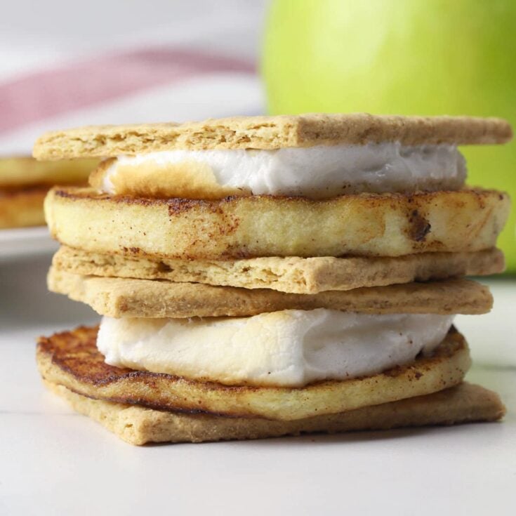 Image for Grilled Apple S'mores