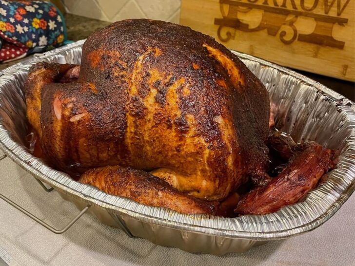 Perfect Smoked Turkey on the Grill
