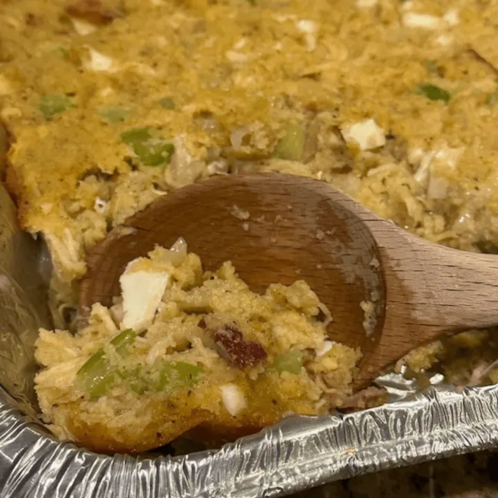 Traditional Southern Cornbread Dressing