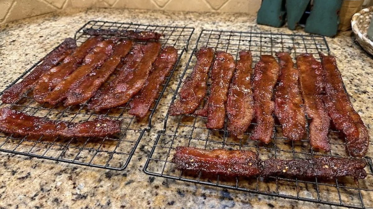 Smoked Candied Bacon