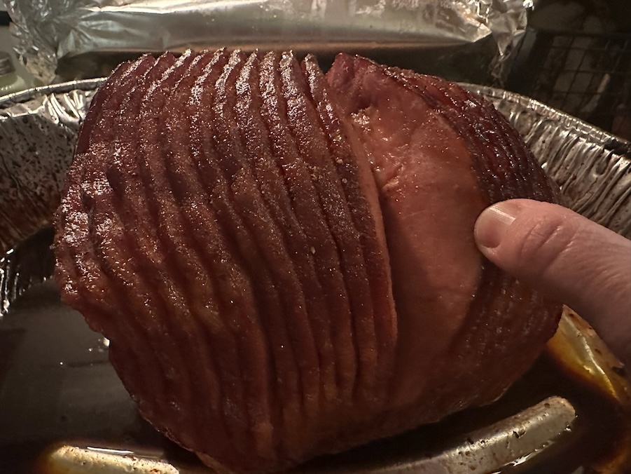 The Perfect Smoked Honey Ham from Backyard Texas Grill