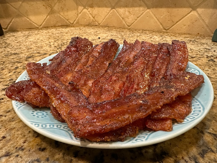 Smoked Candied Bacon by Backyard Texas Grill