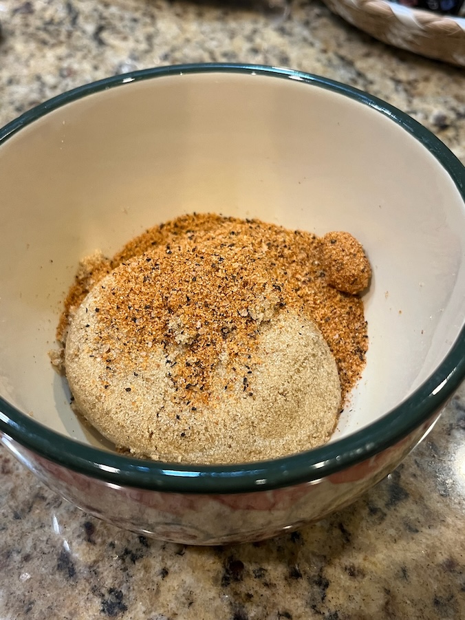 Brown sugar and sweet Texas heat bbq seasoning blend