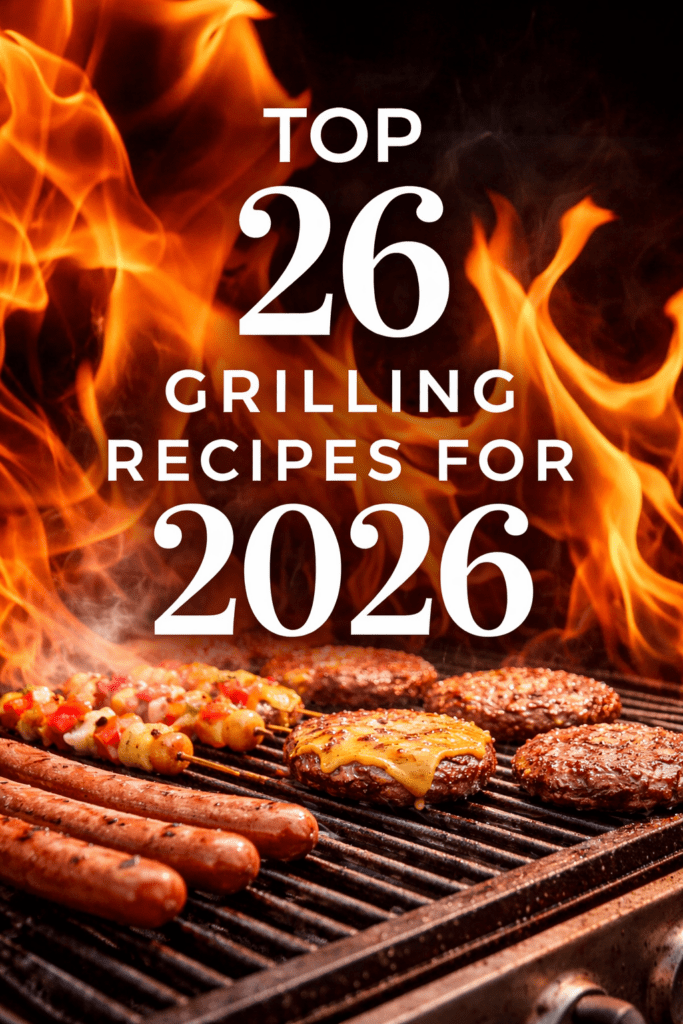 Top 26 Grilling Recipes for 2026 pin for pinterest