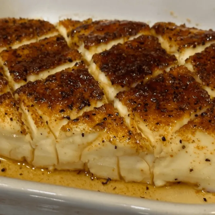 Smoked Cream Cheese with Honey Drizzle from Backyard Texas Grill