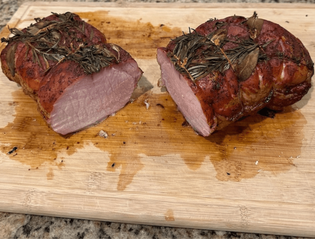 Herb Crusted Pork Tenderloin by Backyard Texas Grill