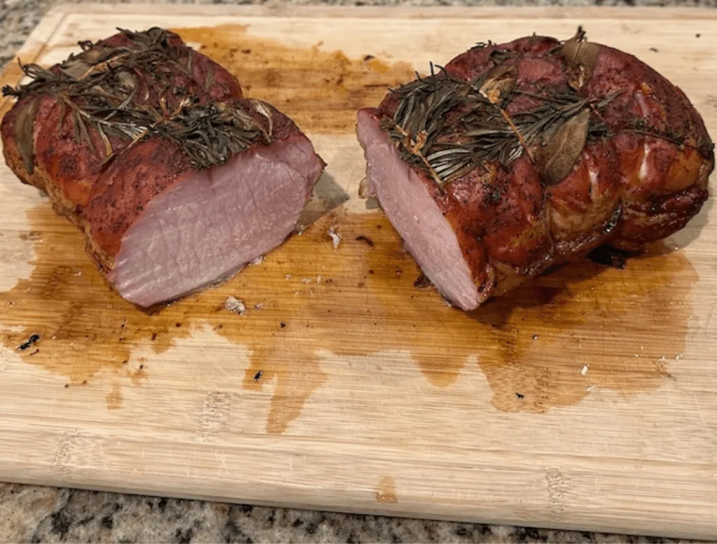 Herb Crusted Pork Tenderloin by Backyard Texas Grill
