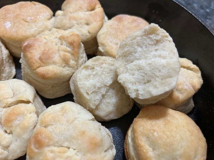 biscuits, ready to serve