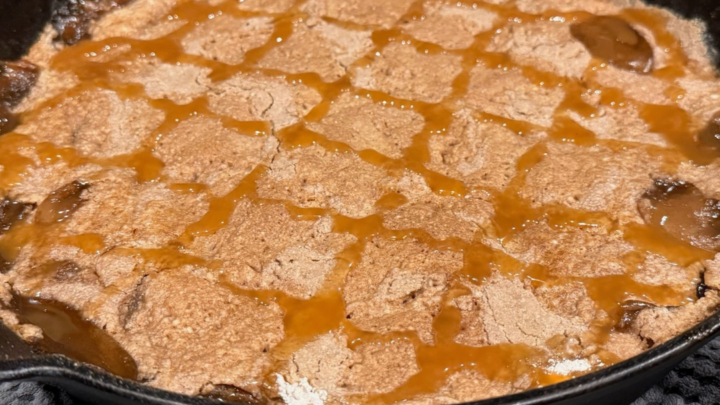 Image for Spiced Apple Dump Cake (in cast iron skillet on the grill)