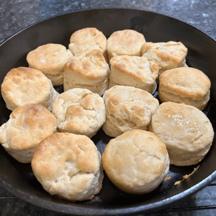 Cast Iron 2-Ingredient Biscuits