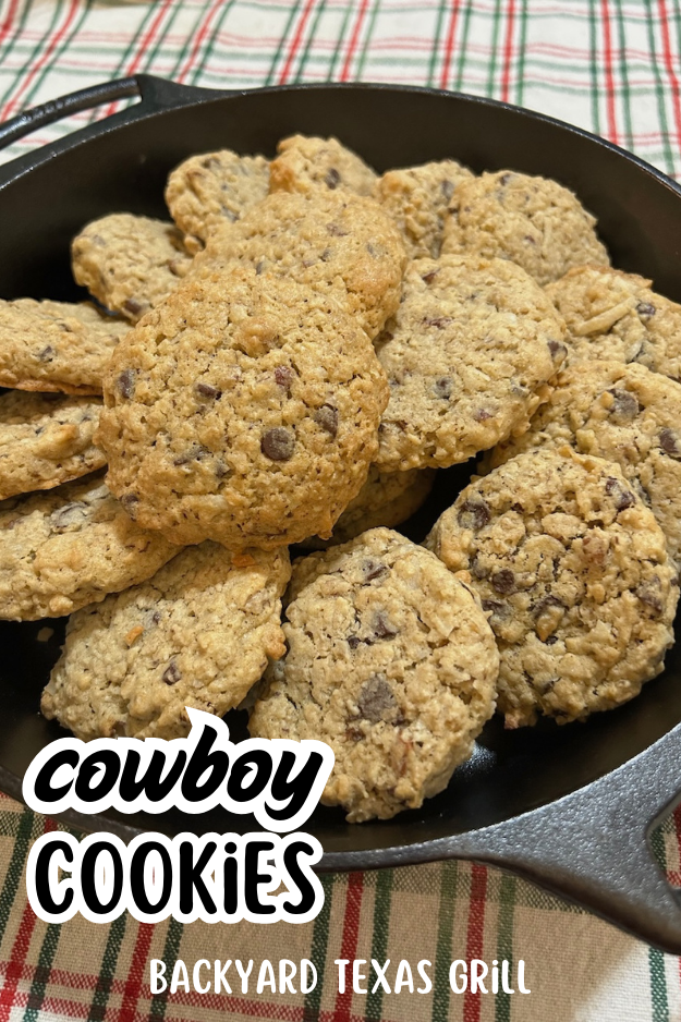cowboy cookies (pin for Pinterest)