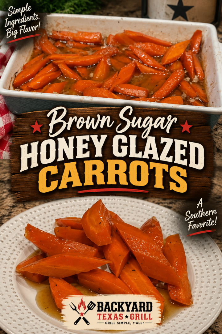 brown sugar honey glazed carrots