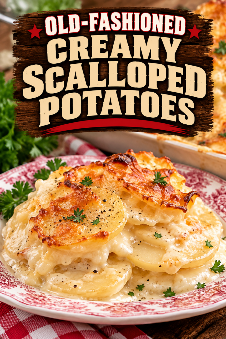creamy scalloped potatoes