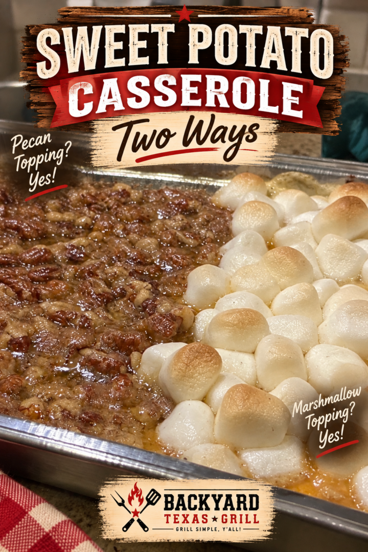 sweet potato casserole two ways