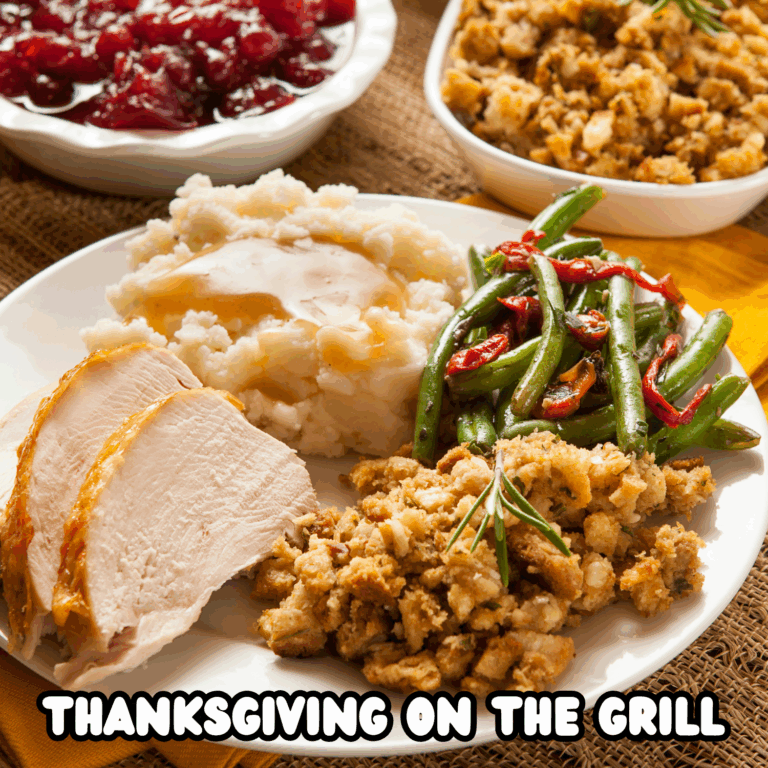 Thanksgiving on the Grill: Smoked Turkey, Southern Sides & Sweet Endings