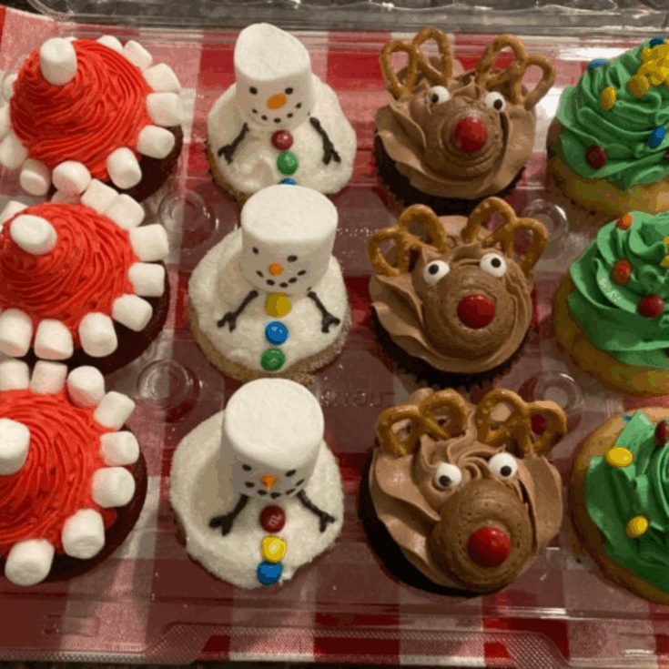Image for Easy Christmas Cupcakes to Decorate with Kids