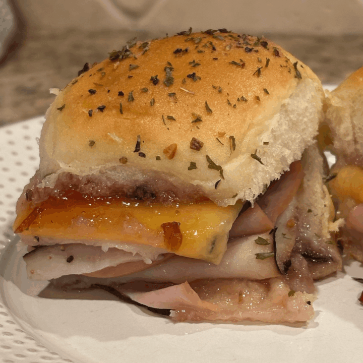 Ham and Turkey Sliders with Hot Pepper Jelly