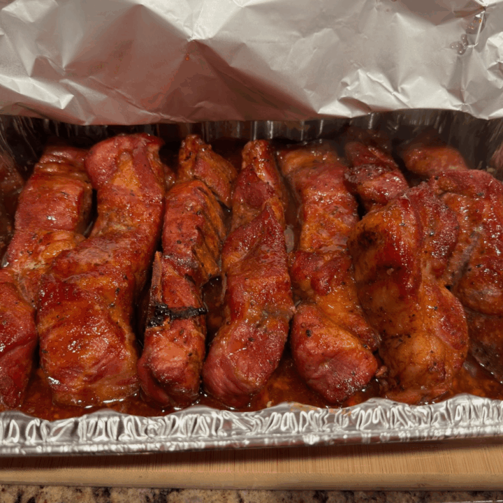 Smoked Honey Bourbon Country Style Ribs