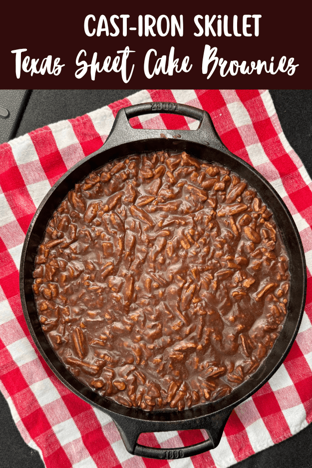 Texas sheet cake brownies