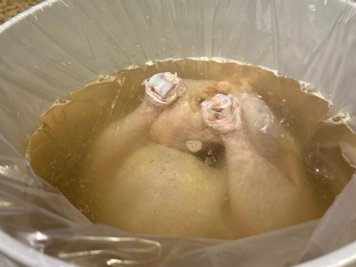 brining a turkey