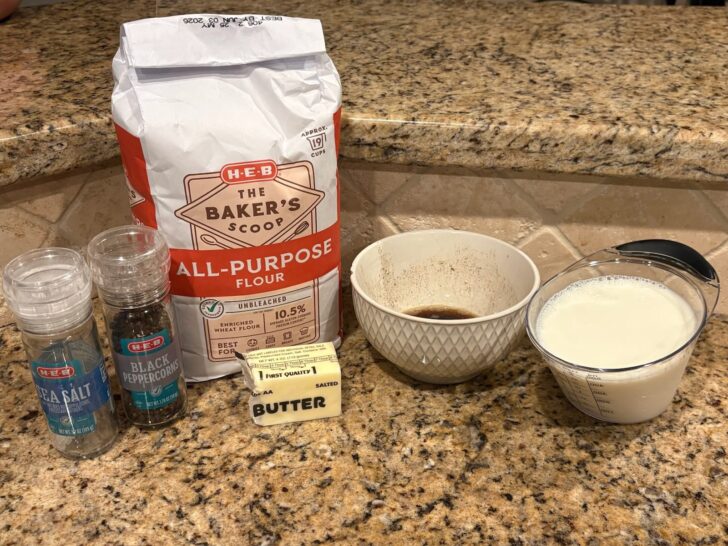 cream gravy ingredients