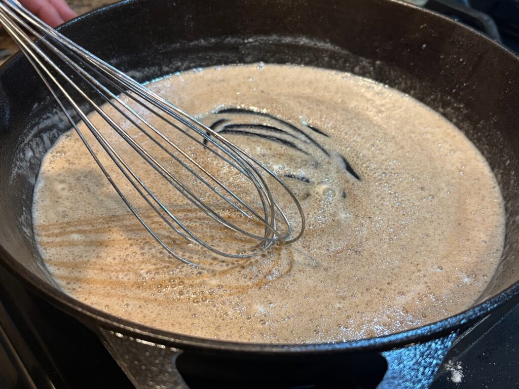 cream gravy roux
