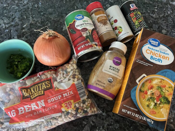 16 bean soup ingredients