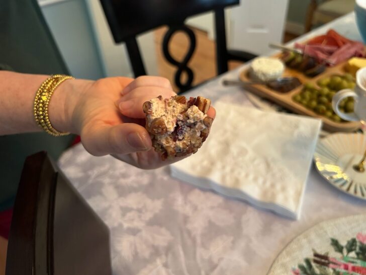 pecan cranberry cream cheese balls