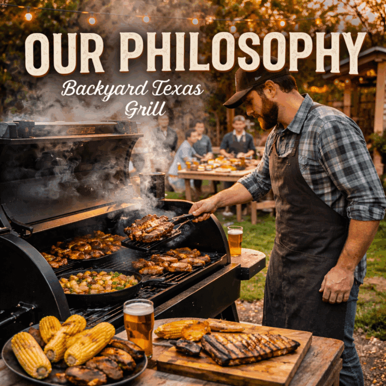 Our Philosophy at Backyard Texas Grill