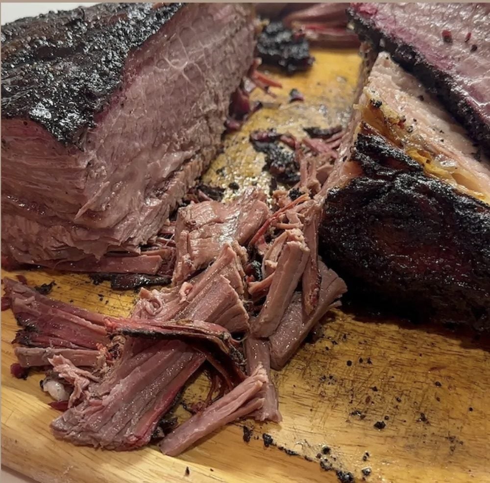 brisket, sliced
