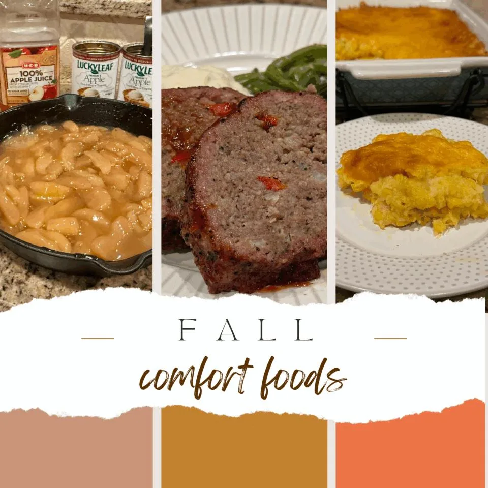 fall comfort foods