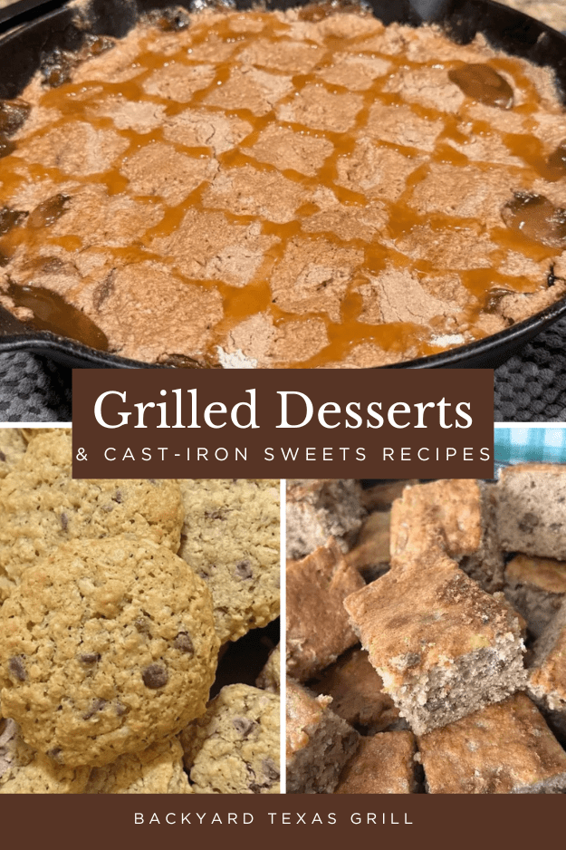 Grilled desserts from Backyard Texas Grill