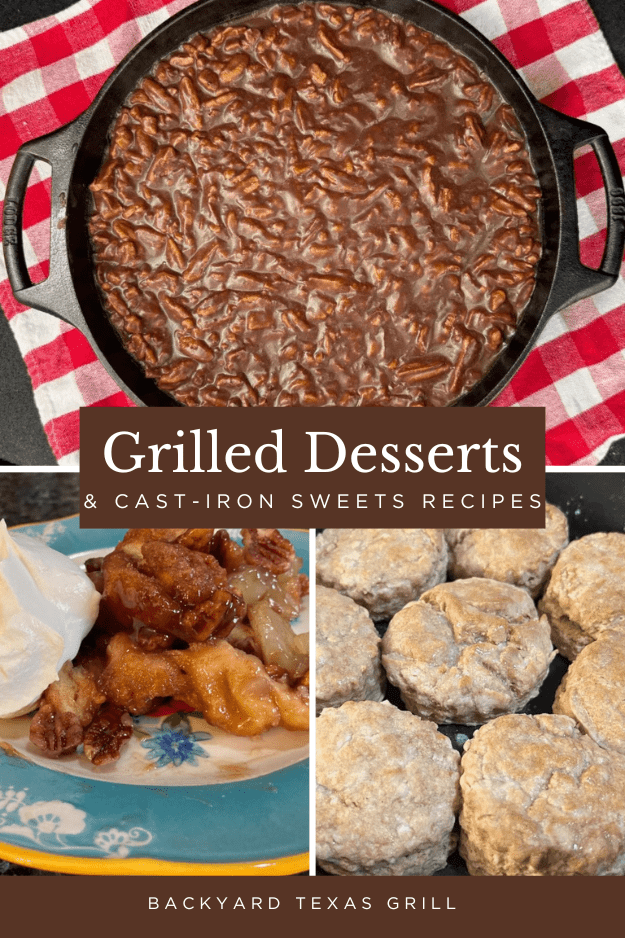 Grilled desserts from Backyard Texas Grill