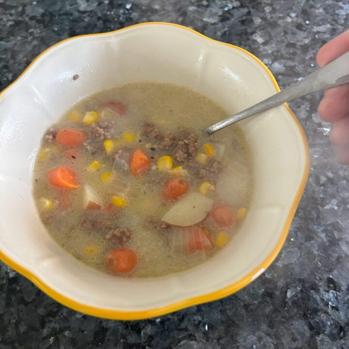 Cowboy Chowder (Shepherd's Pie Soup)