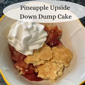 pineapple upside-down dump cake
