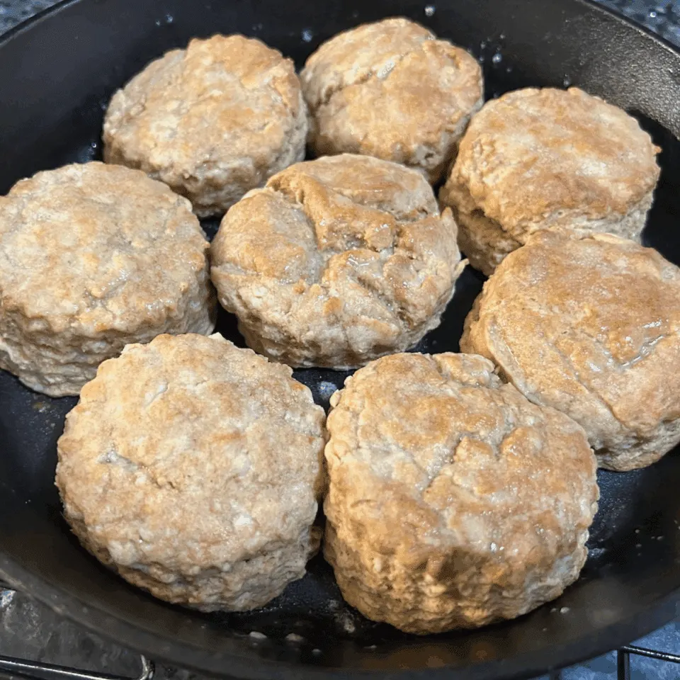 cast iron skillet pumpkin scones