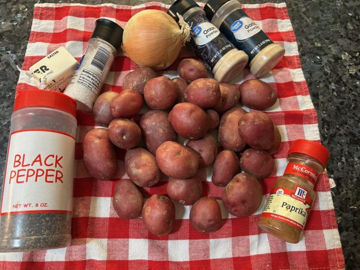 ingredients for texas skillet potatoes