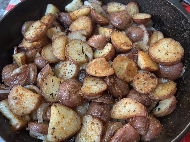 skillet potatoes and onions