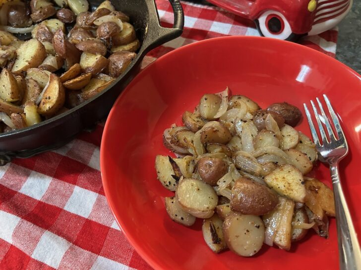 skillet potatoes and onions