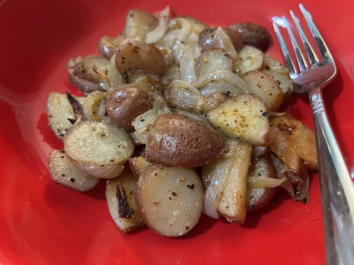 skillet potatoes and onions