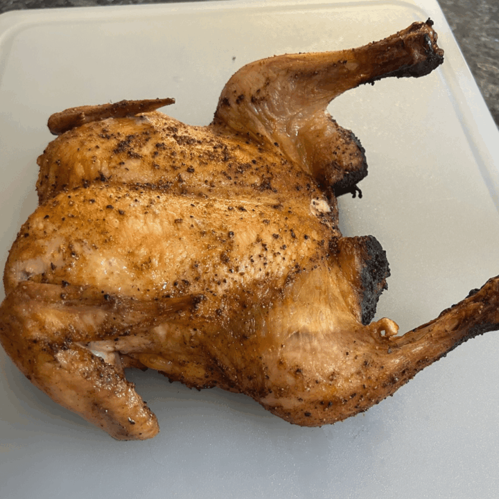 Easy Spatchcock Chicken on a Gas Grill