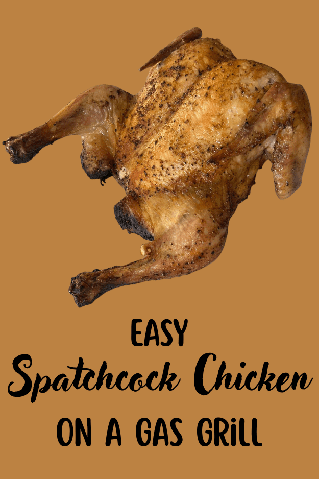 spatchcock chicken pin for pinterest